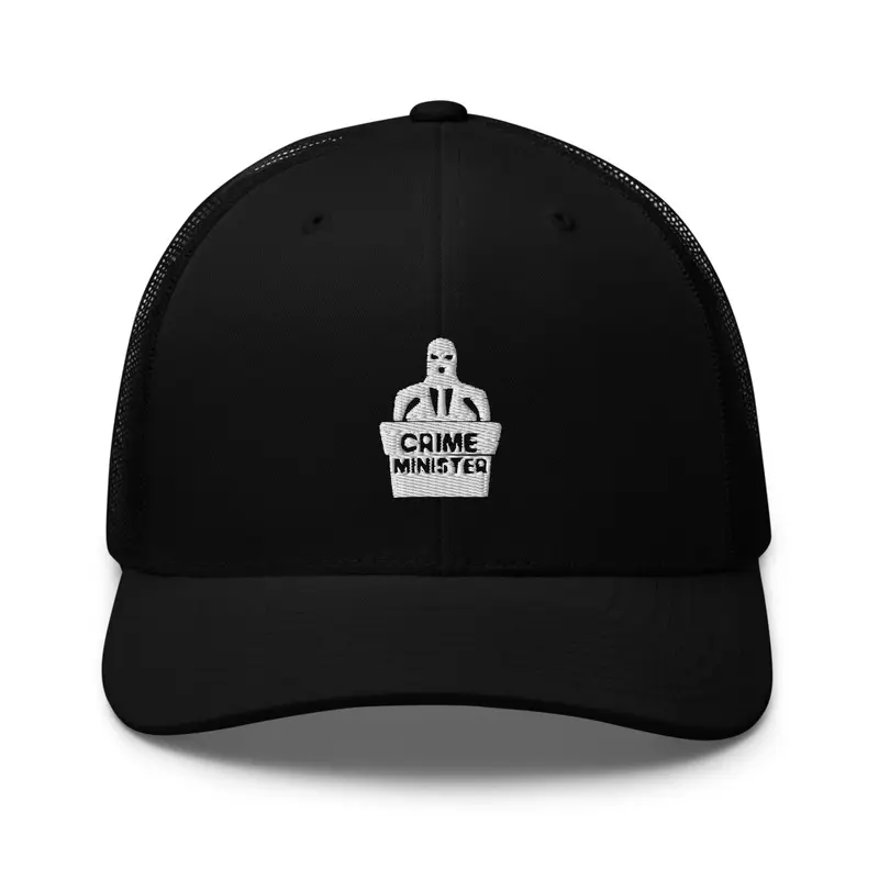 Crime Minister Trucker Hat 