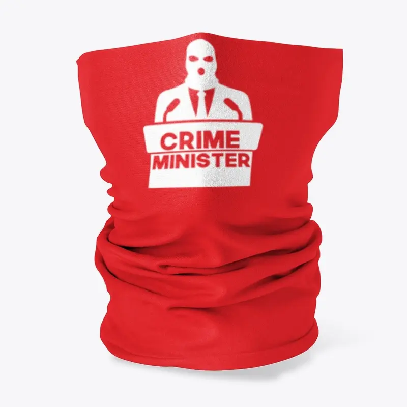 Crime Minister face mask